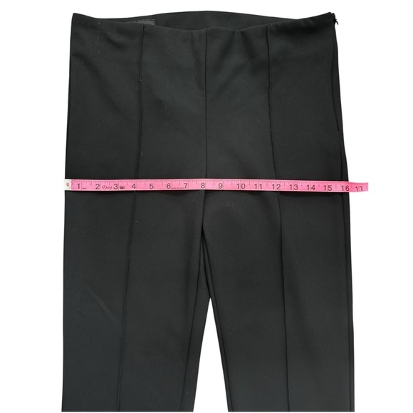 ZARA High Waist Slit Leggings Pants Black Size M NWT - Picture 3 of 7